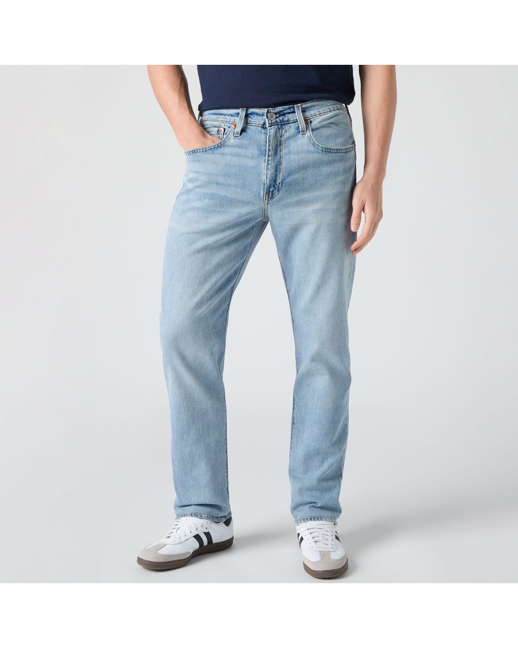 Levi's Blue 502 Taper Jeans for men