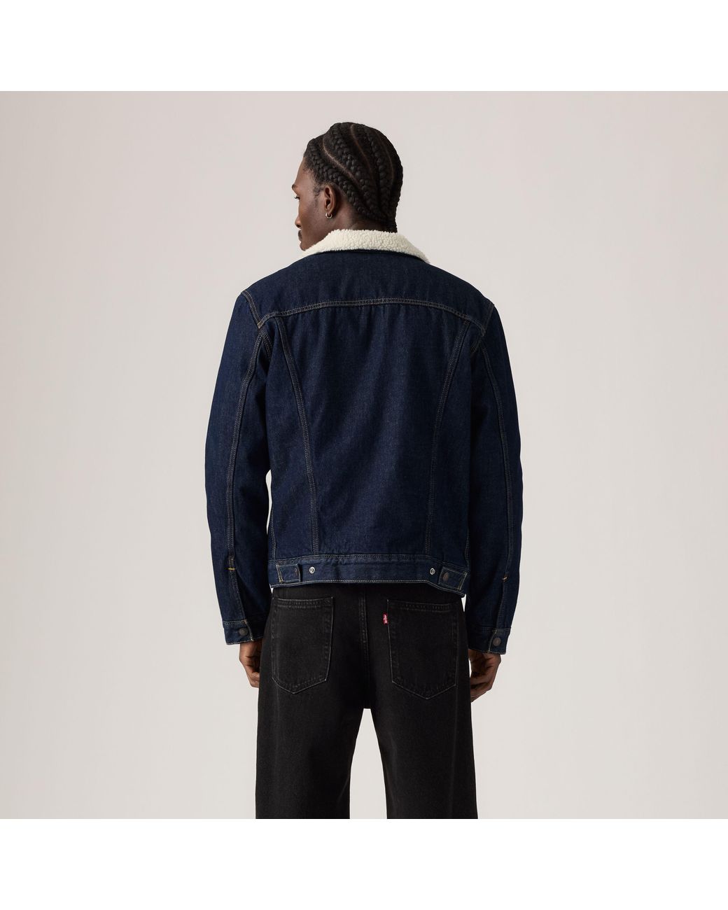 Chaqueta Trucker Type Iii Sherpa Levi's de hombre de color Blue