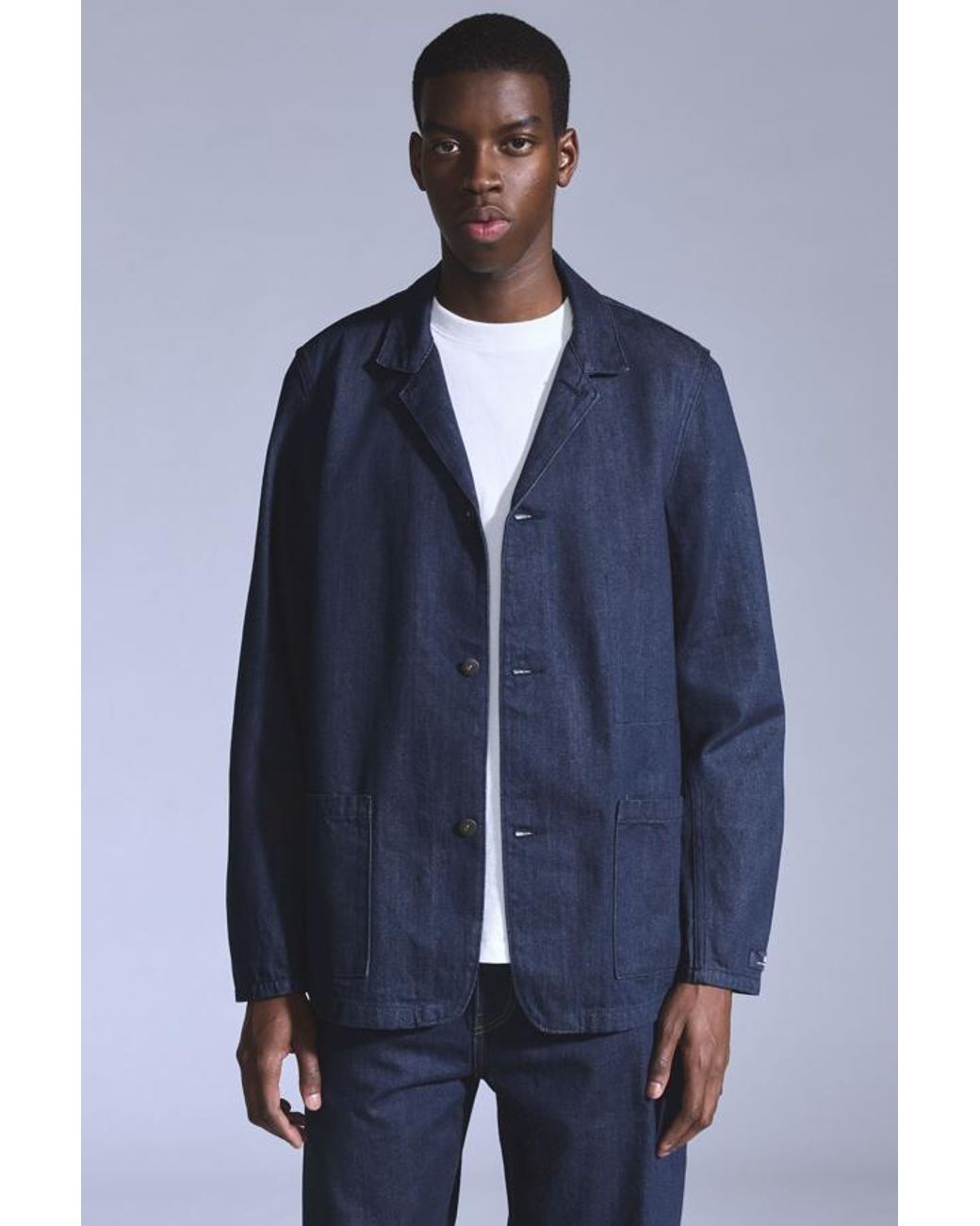 Levi's Blue Chore Blazer for men