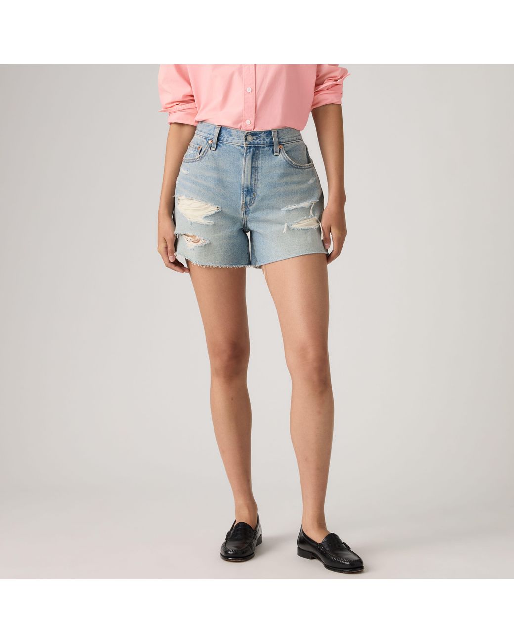 Levi's Multicolor Ribcage Shorts
