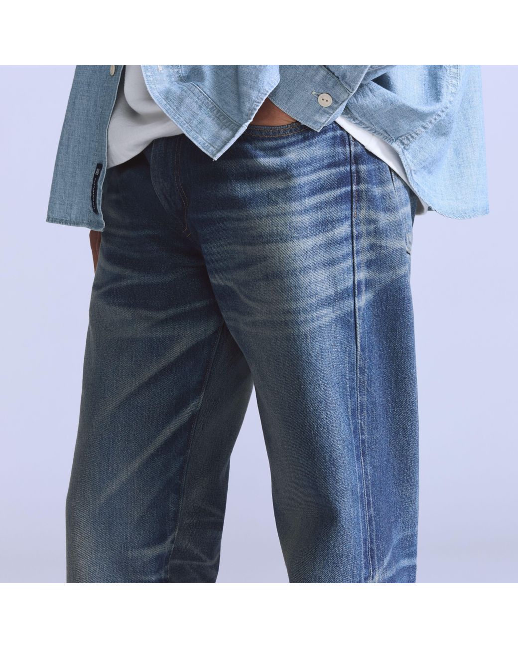 Levi's Blue Anchor Relaxed Jeans for men