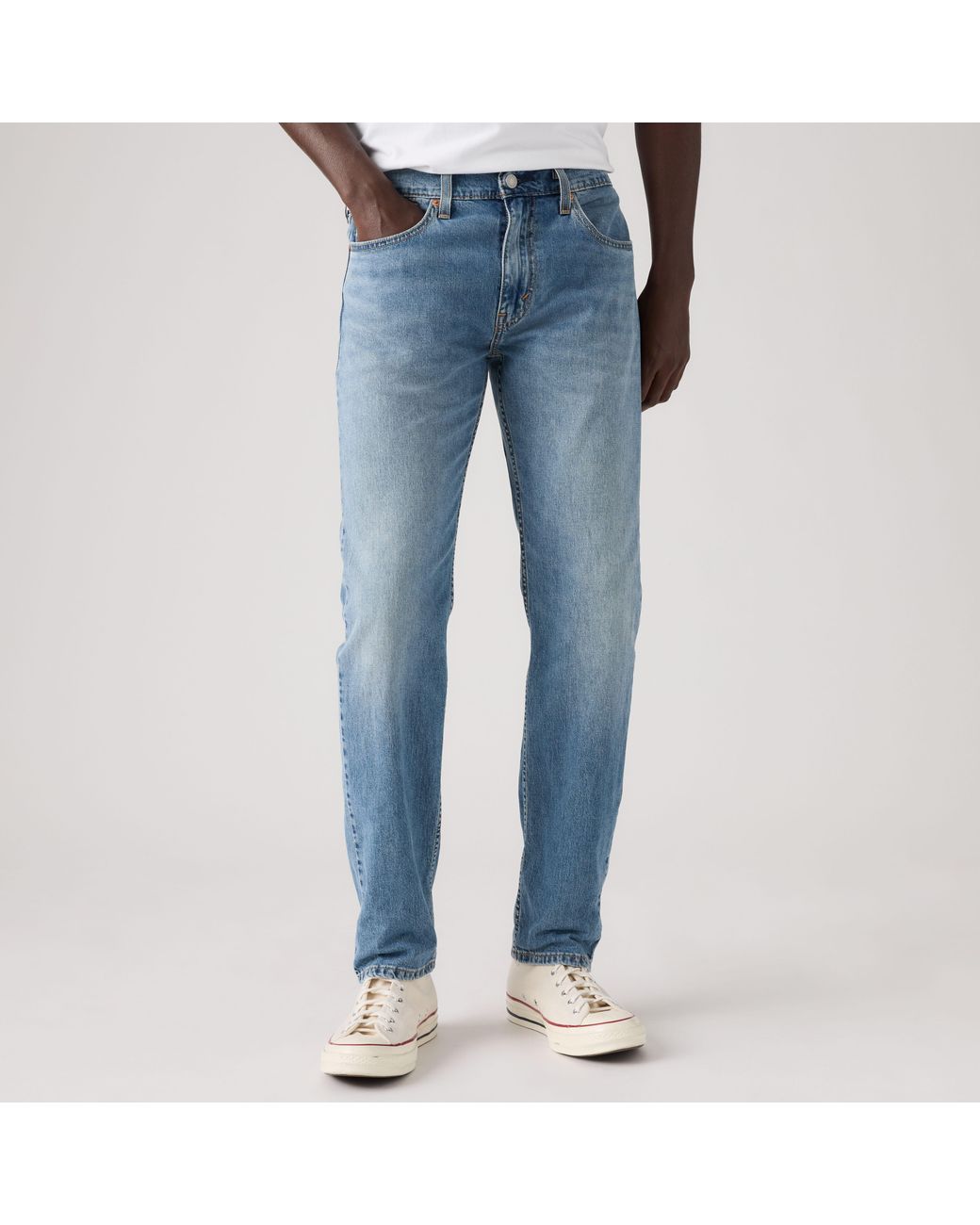 Levi's Blue 502 Taper Jeans for men