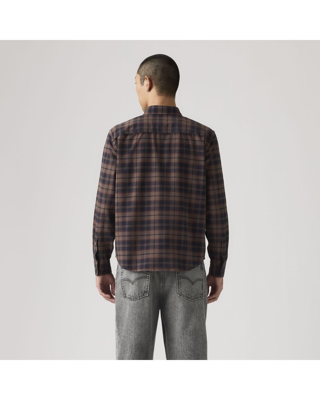 Levi's Authentic Overhemd Met Knopen in het Black voor heren