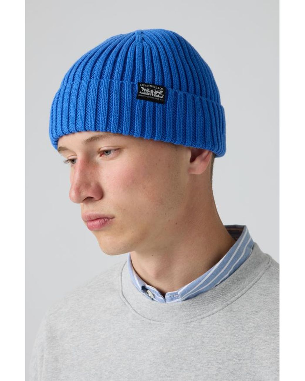 Levi's Blue Sunset Beanie for men