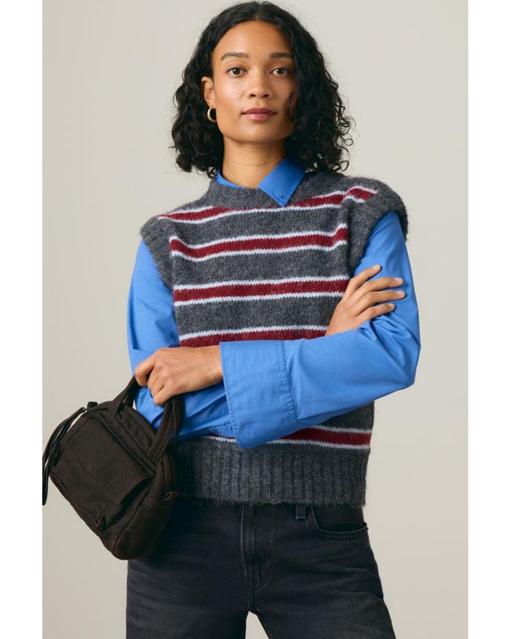 Small Blake Handbag Levi's de color Black