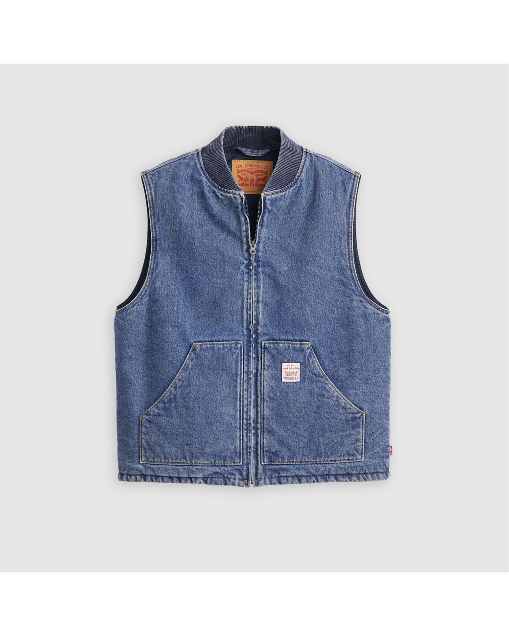 Levi's Sansome Vest in het Blue voor heren