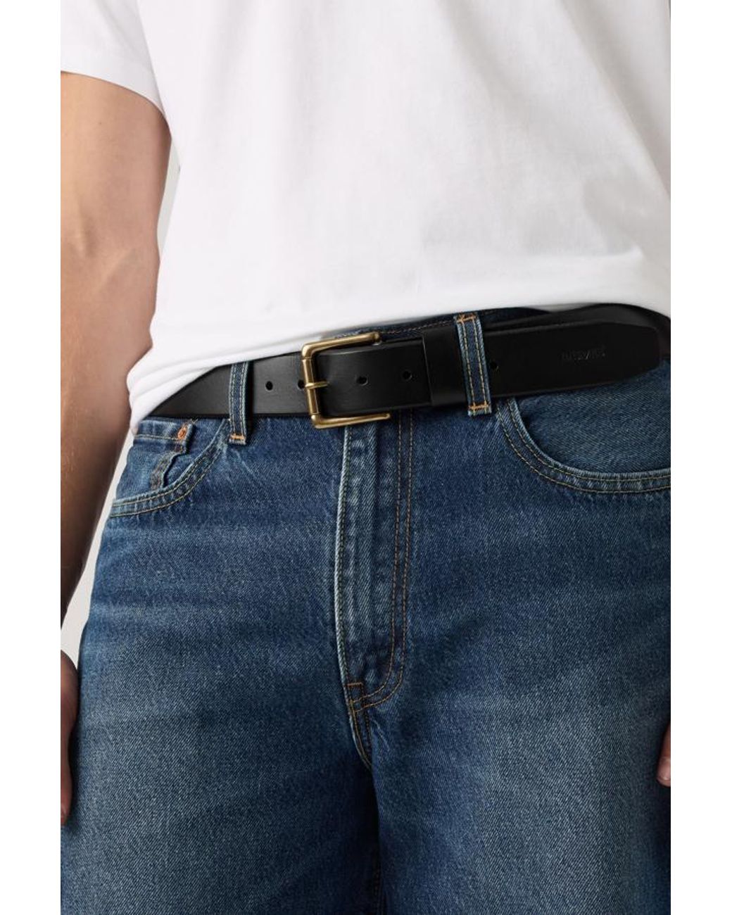 Cintura Heritage di Levi's in Black da Uomo
