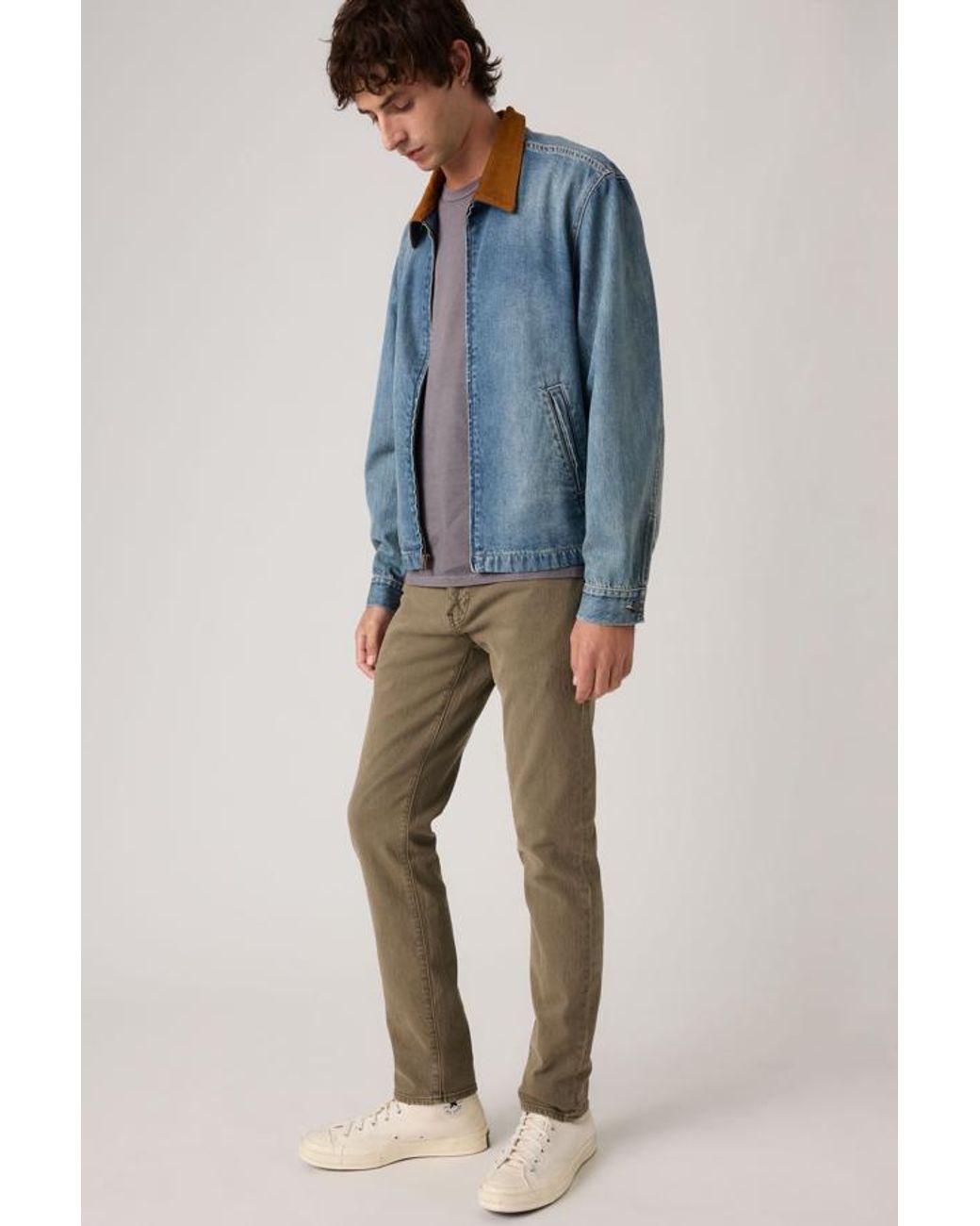 Levi's Blue 502 Taper Jeans for men