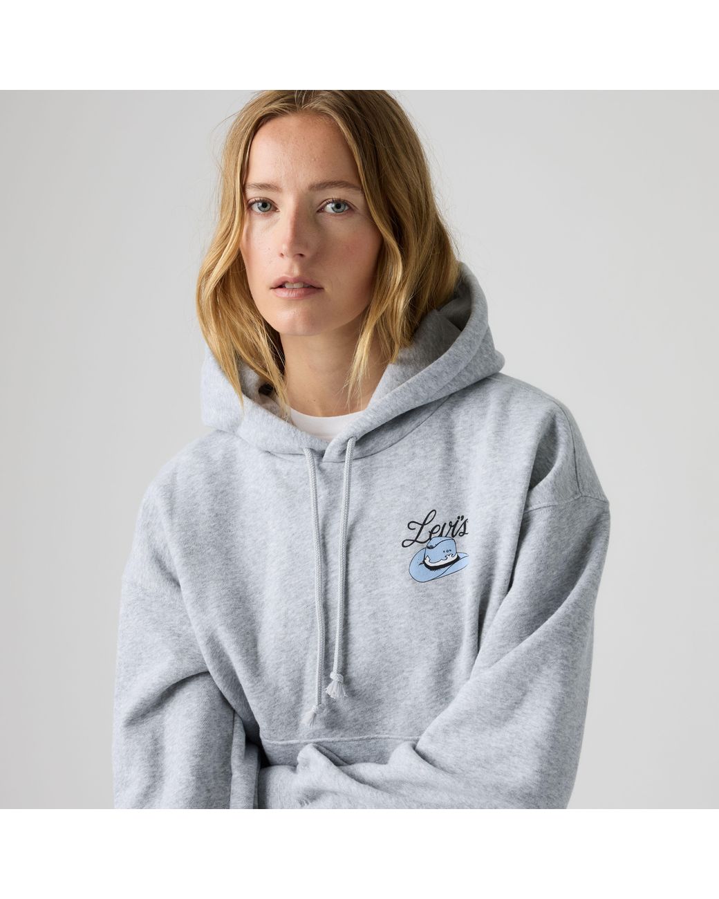 Levi's Gray Graphic Everyday Hoodie