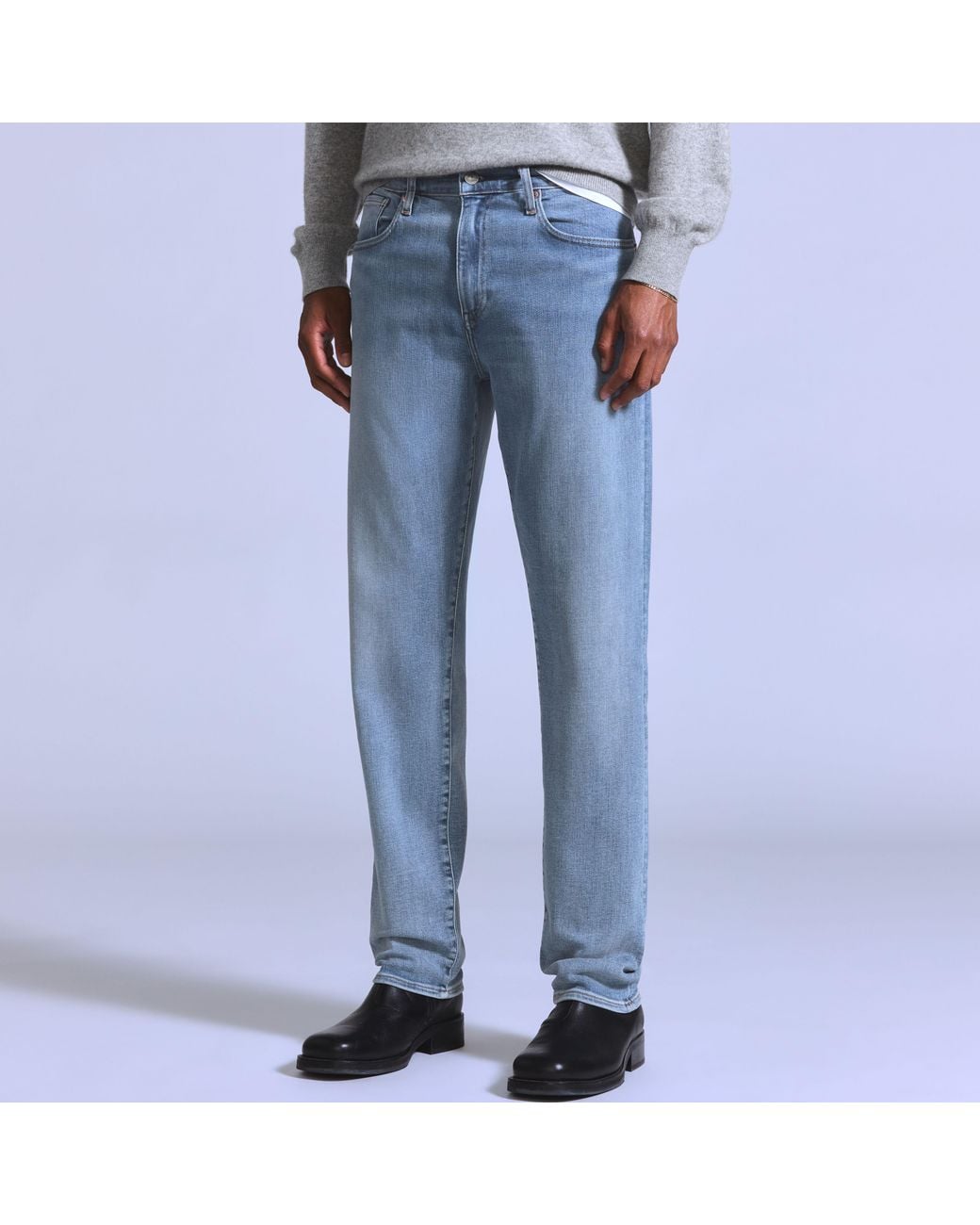 Levi's Blue 502 Taper Jeans for men