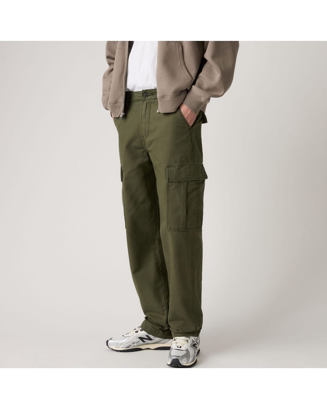 Levi's Green Xx Cargo Straight Pants for men
