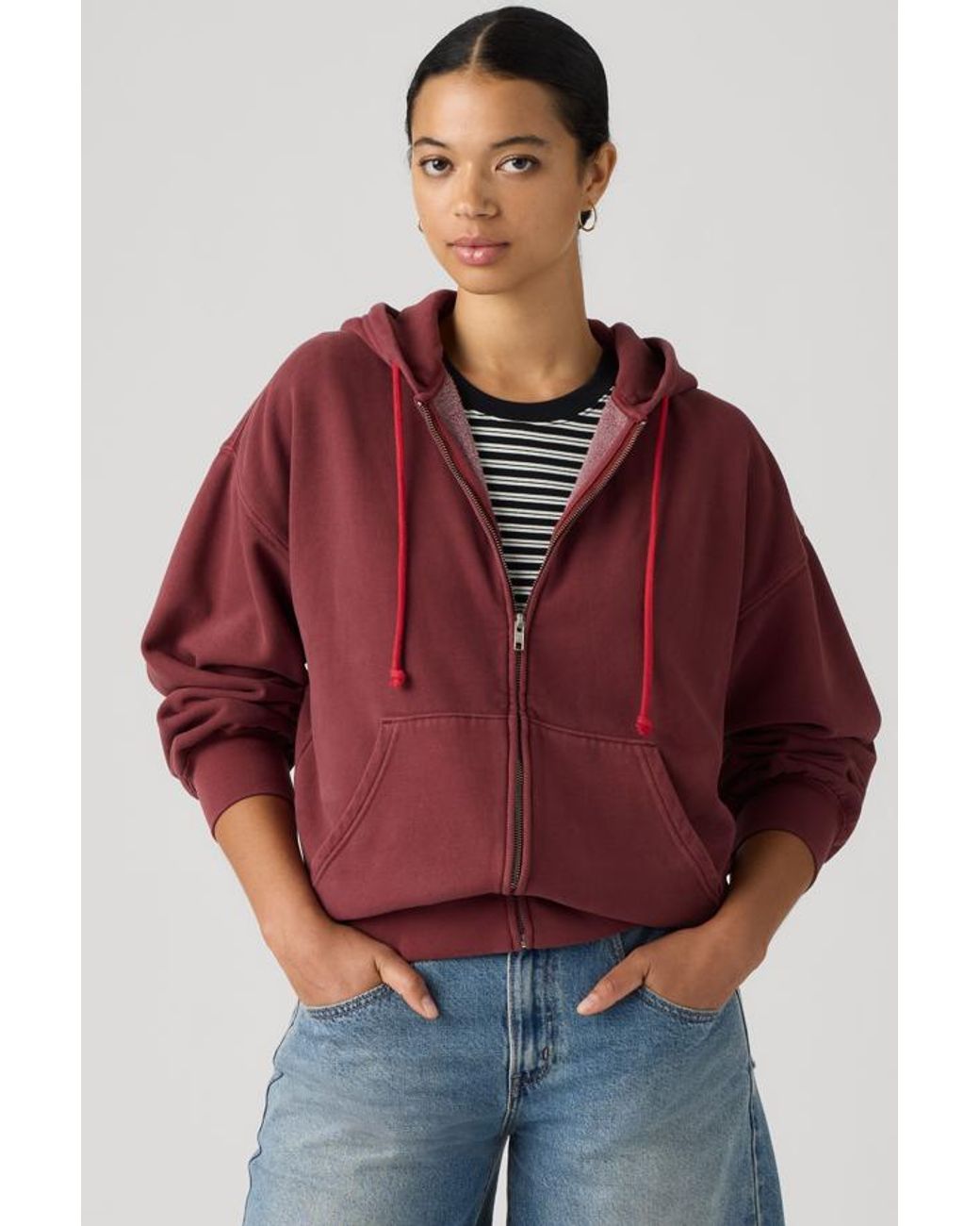 Levi's Red Vintage Relaxed Hoodie