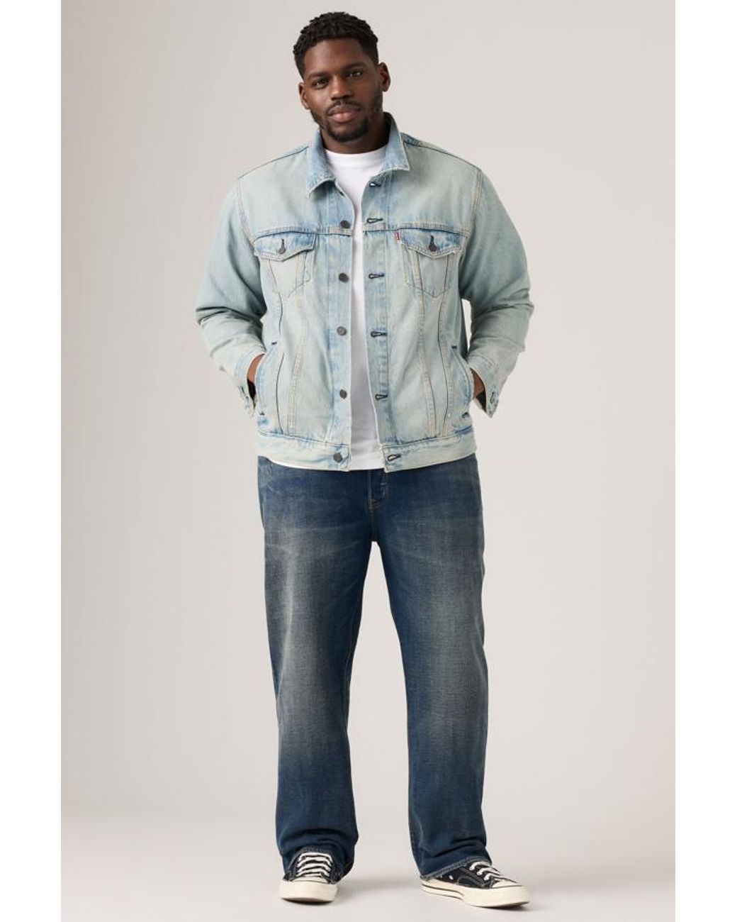 Levi's Blue 501 Original Jeans (Big & Tall) for men