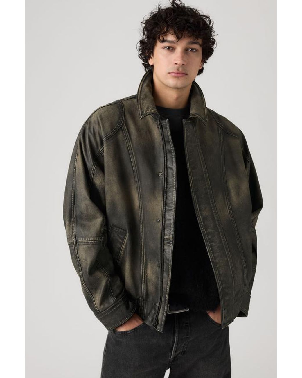 Giacca Jabril di Levi's in Black da Uomo