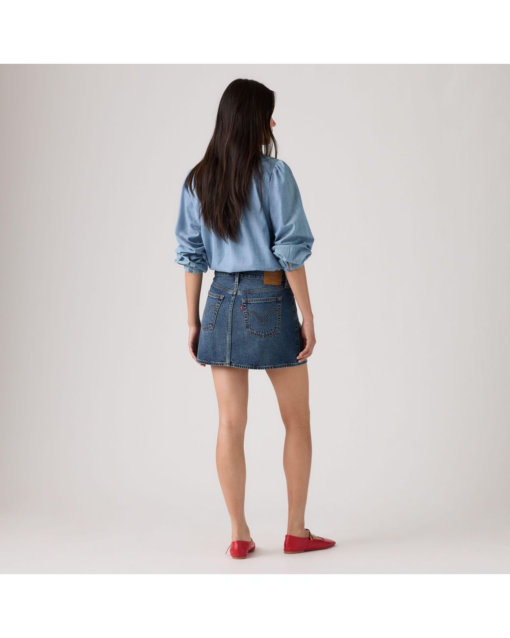 Levi's Icon Rok in het Blue