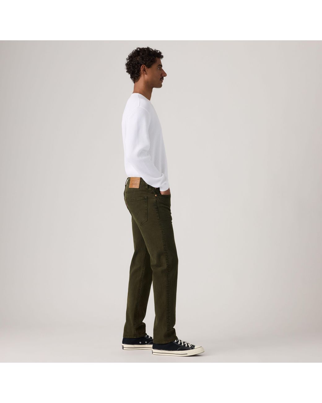 Levi's 502 Taper Jeans in het Black voor heren
