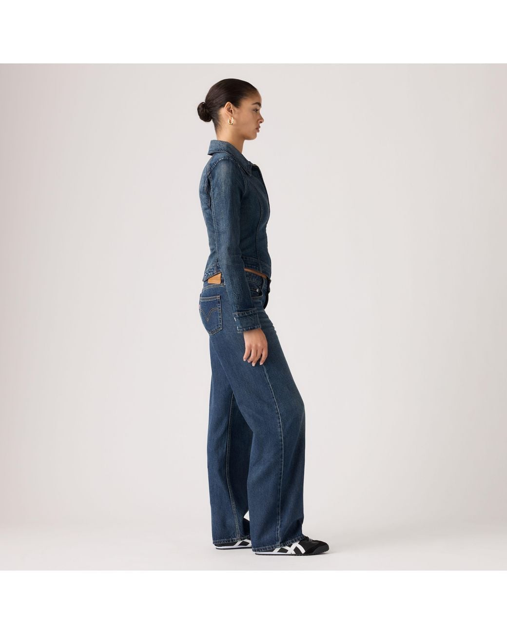 Levi's Low Loose Lightweight Jeans in het Blue