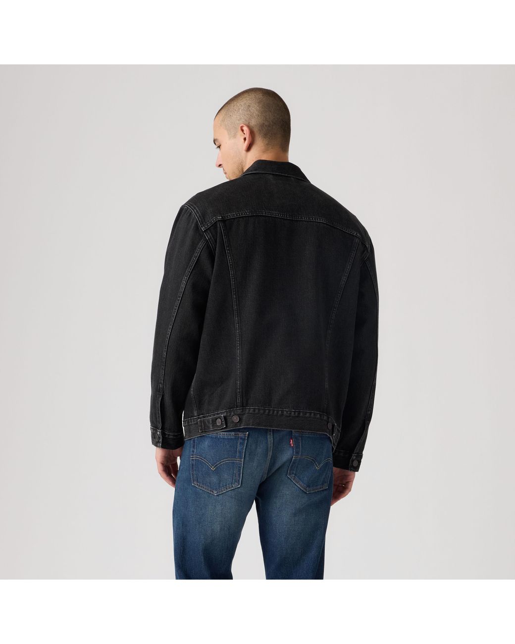 Chaqueta Trucker Relaxed Type Iii Levi's de hombre de color Black