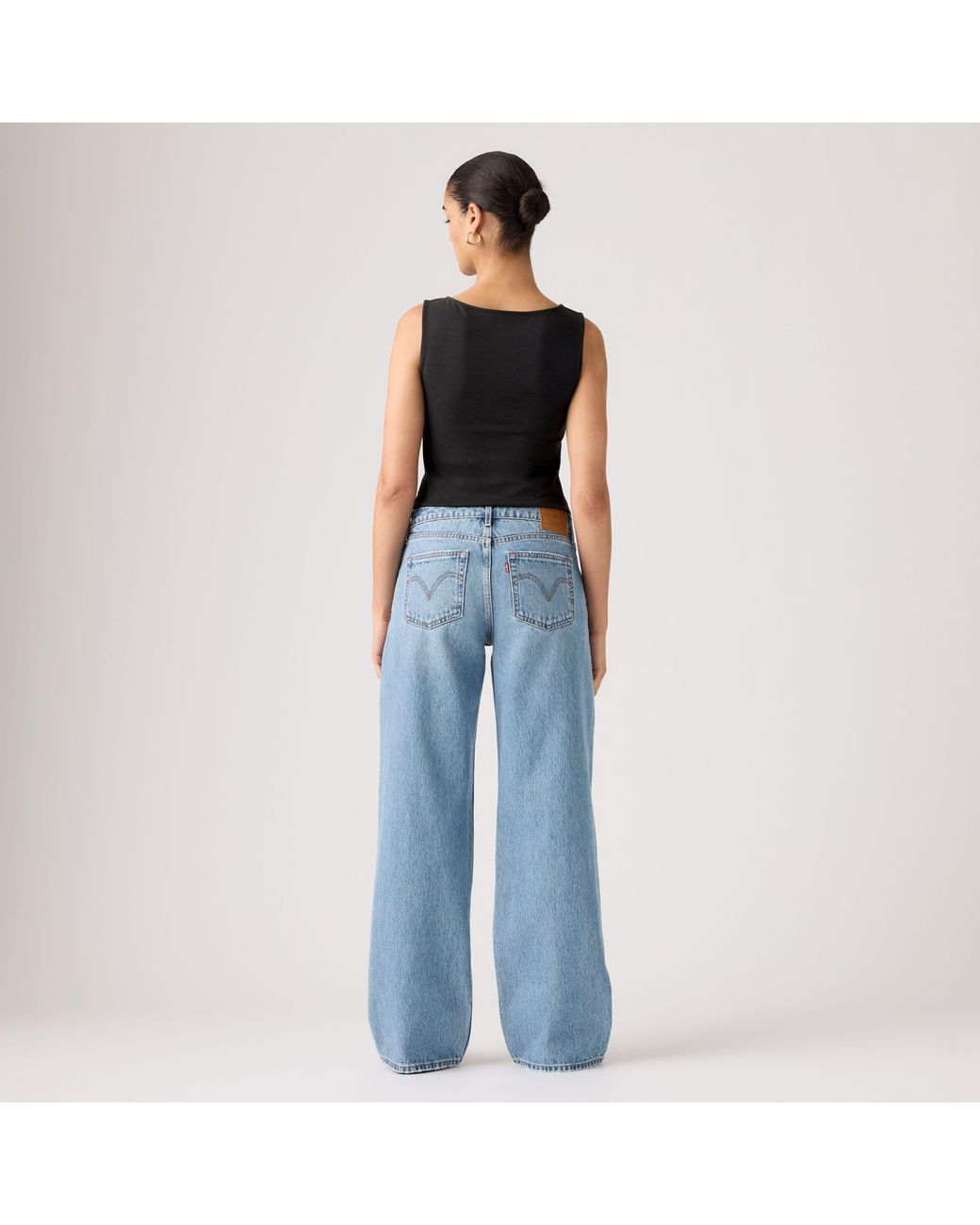 Loose Boot Jeans Levi's de color Blue