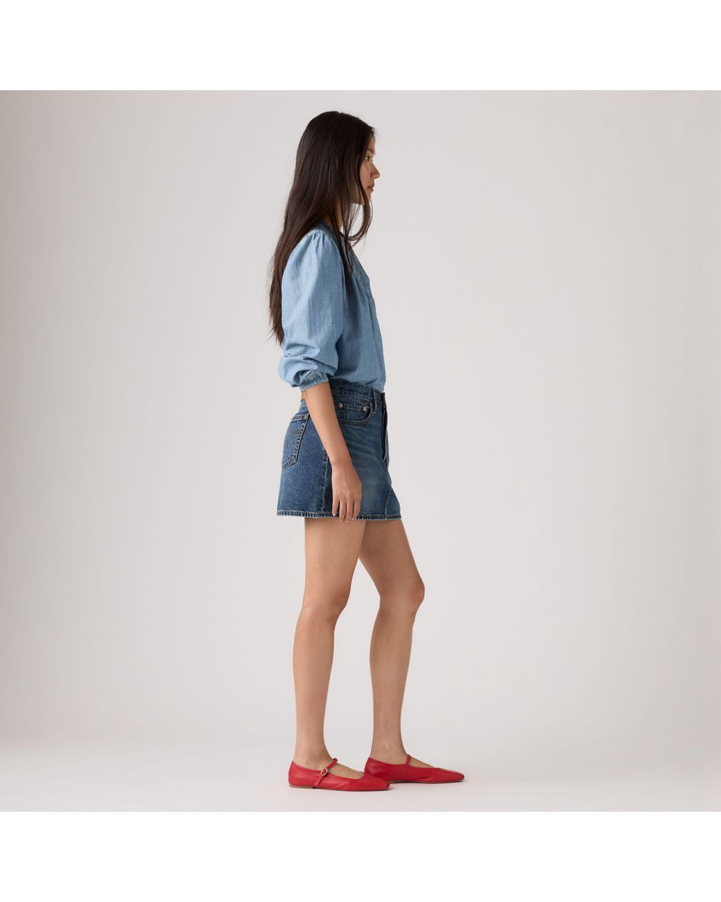 Levi's Icon Rok in het Blue