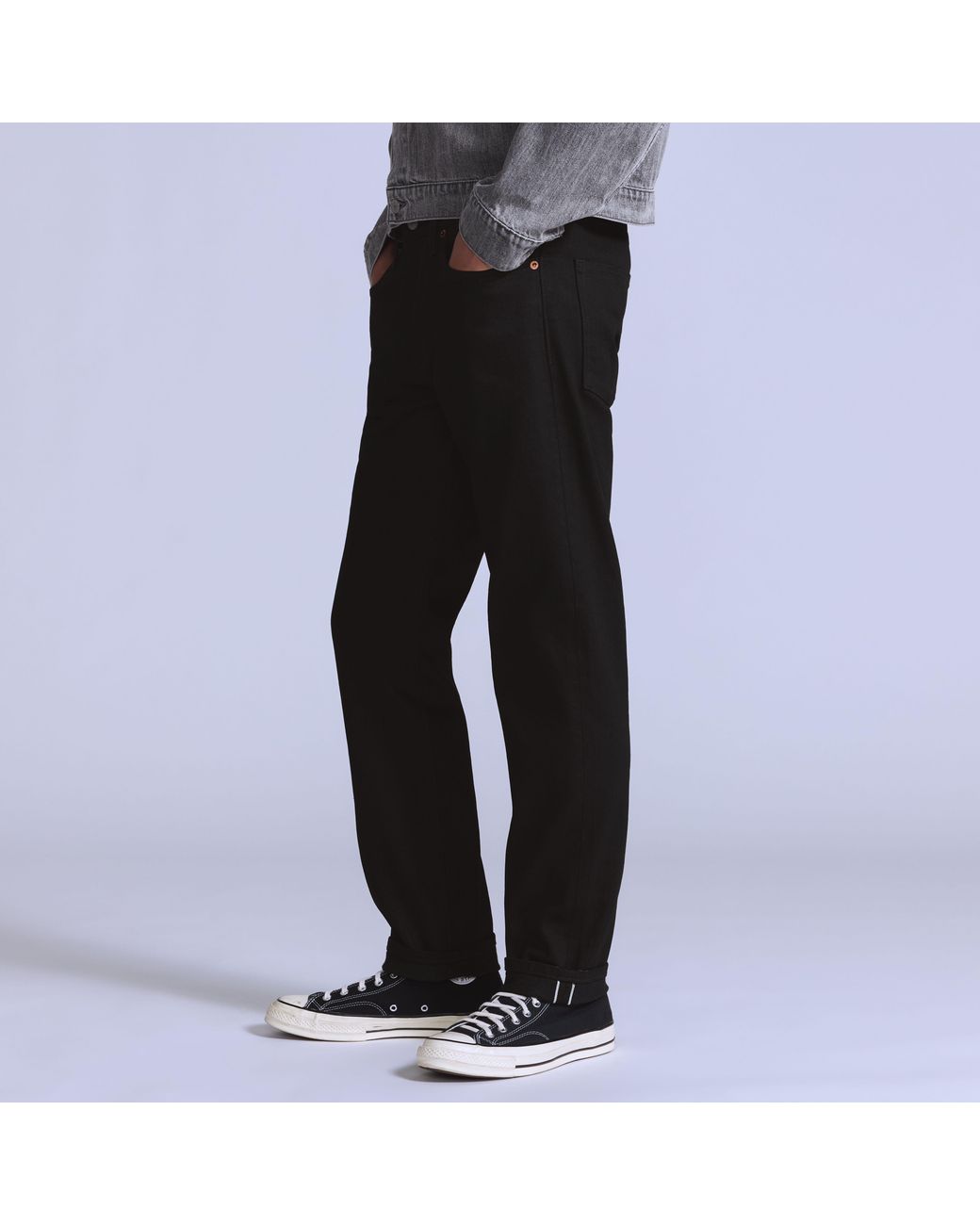 Levi's Blue 502 Taper Jeans for men