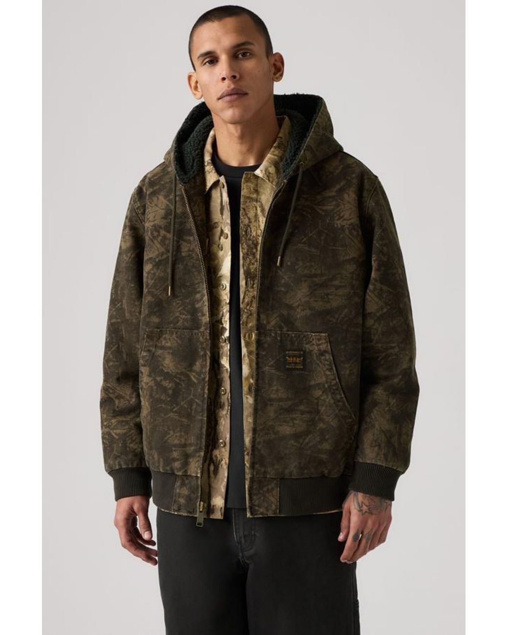 Levi's Brown Potrero Hoodie for men