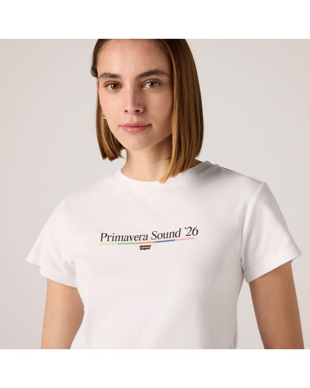 Levi's White Graphic Essential Sporty Tee