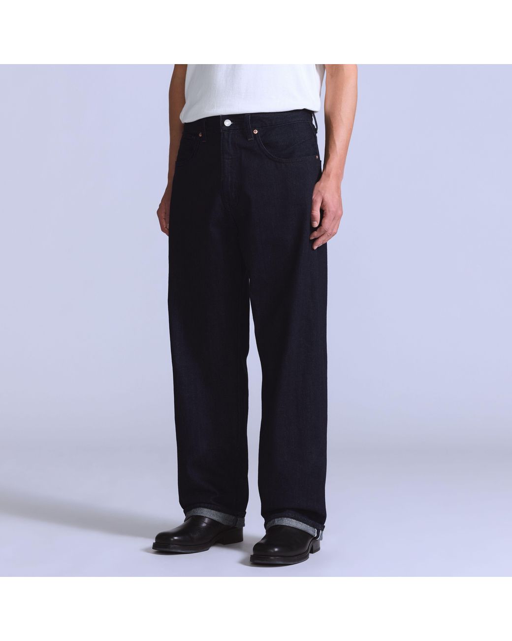 Levi's Marker Loose Jeans in het White voor heren
