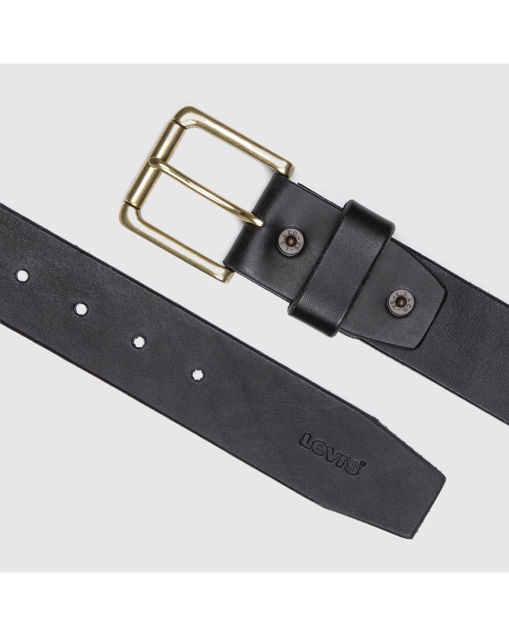 Cintura Heritage di Levi's in Black da Uomo