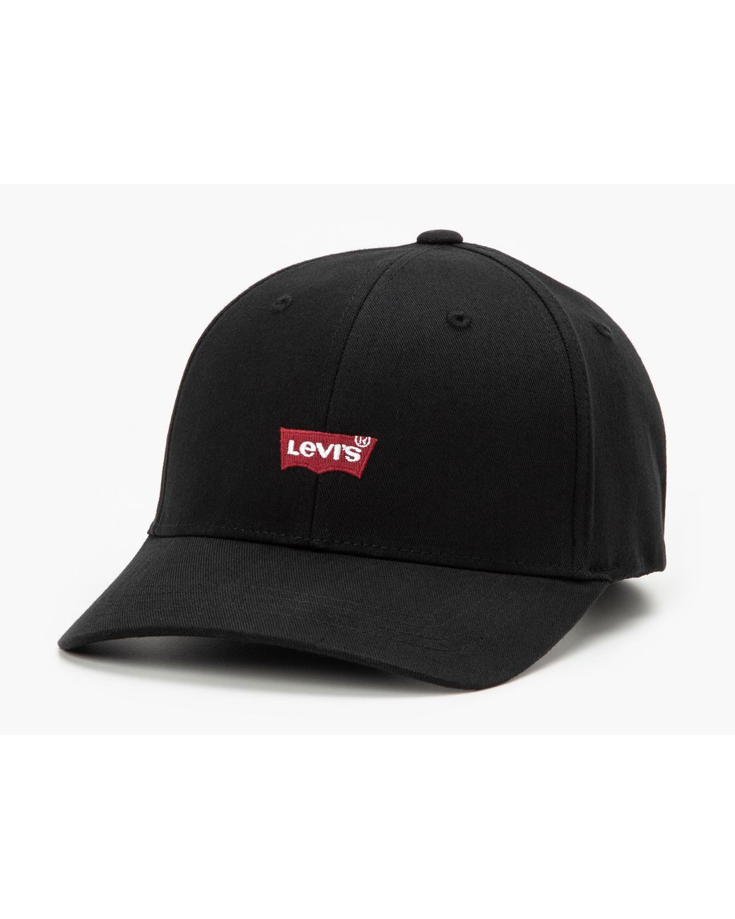 Levi's Black Housemark Flexfit Cap for men