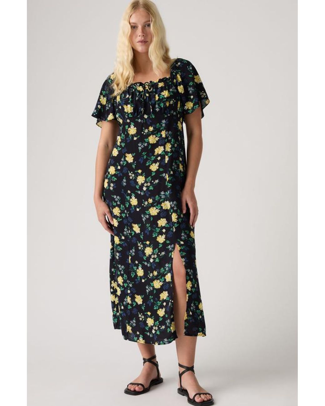 Levi's Multicolor Amara Column Midi Dress