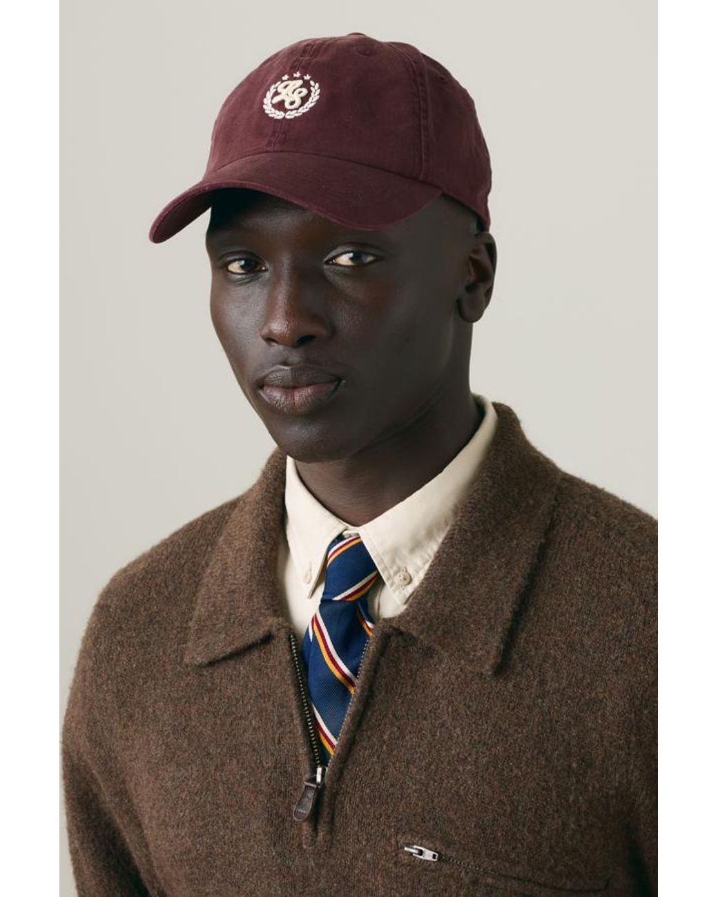 Levi's Brown Varsity Baseball Cap for men