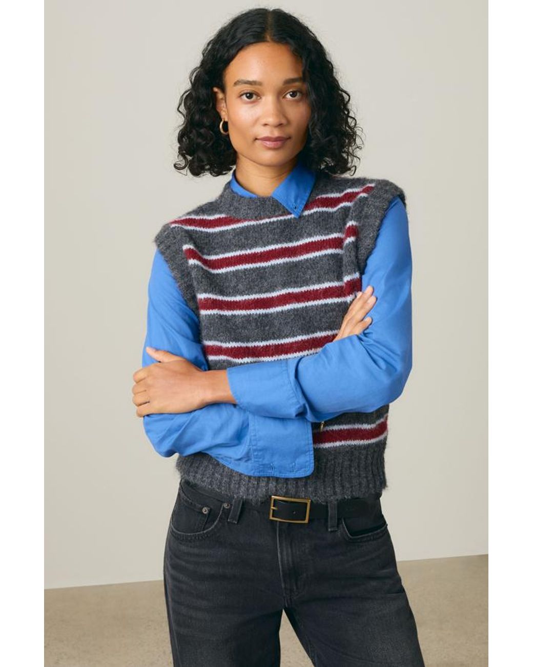 Levi's Blue Alice Sweater Vest