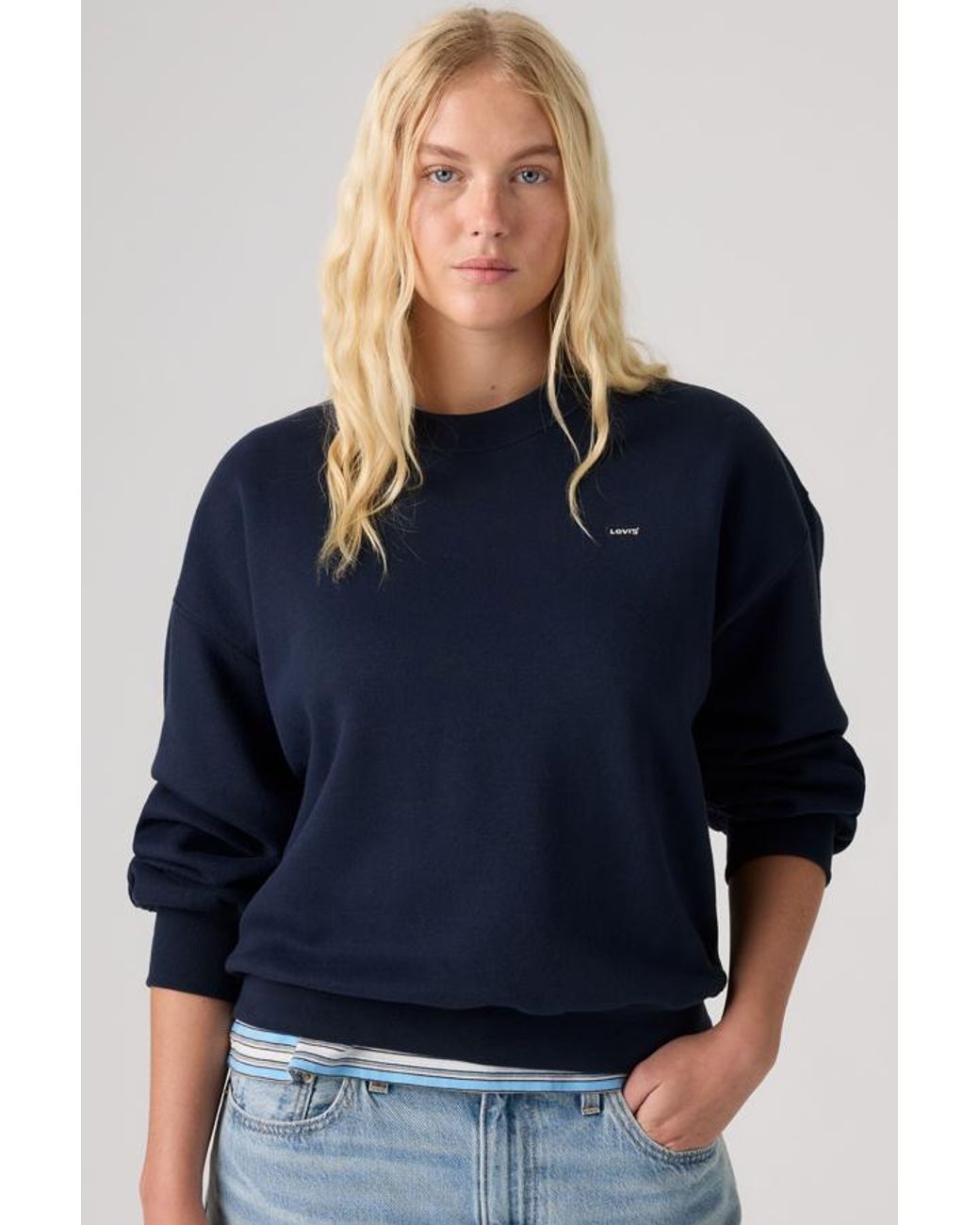 Levi's Blue Everyday Crewneck Sweatshirt