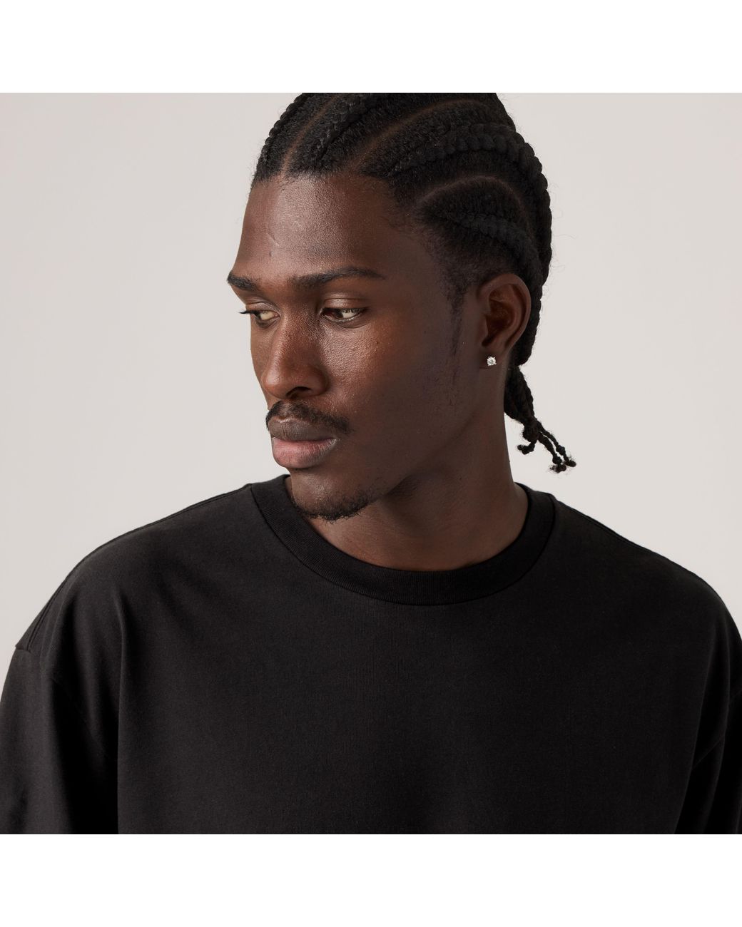 Levi's Black Long Sleeve Workwear Tee for men