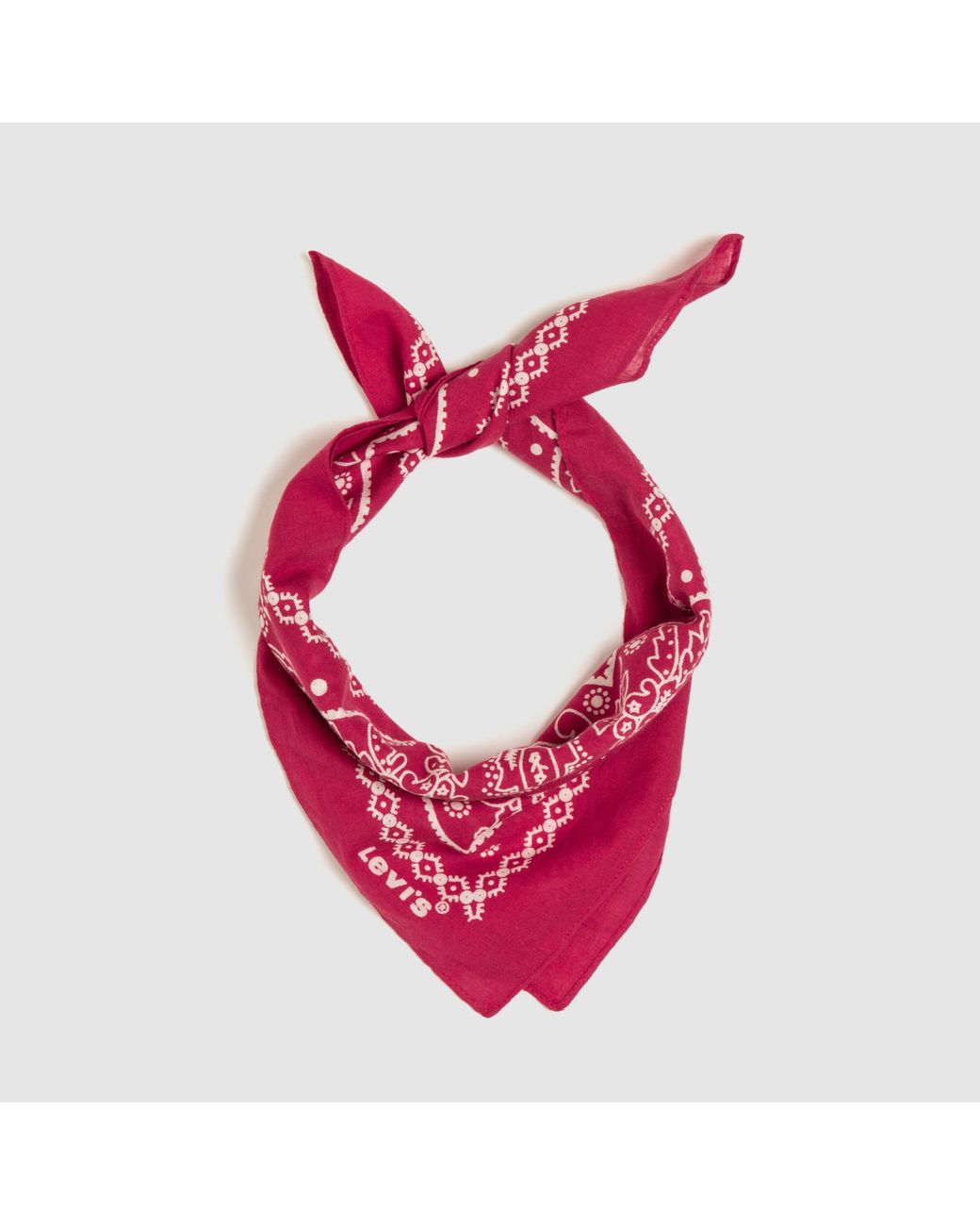 Levi's Black Paisley Bandana for men