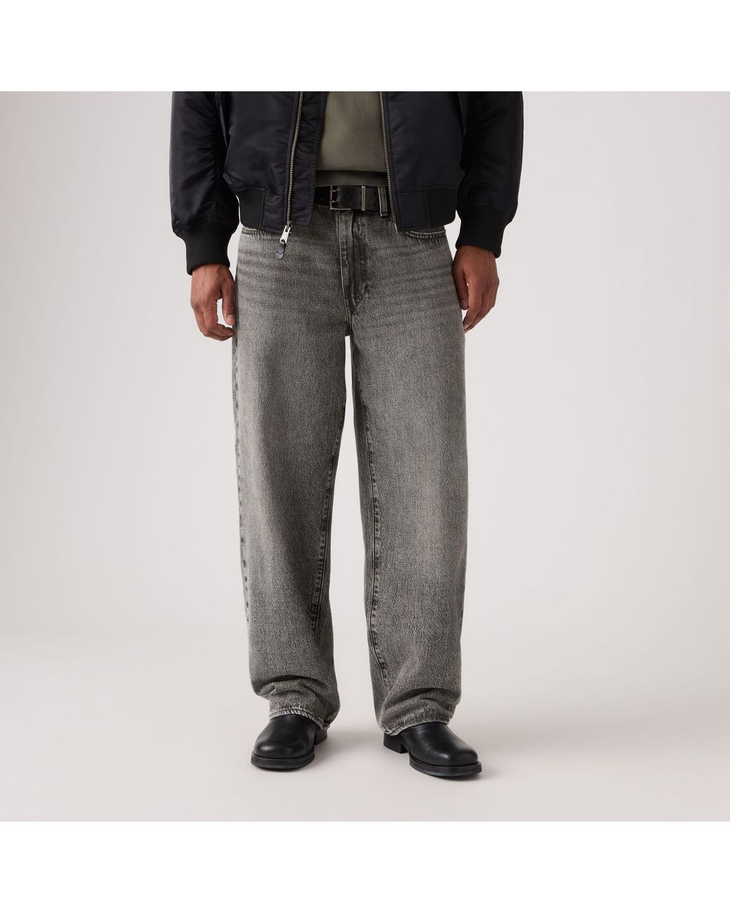 Levi's Black 578 Baggy Jeans for men
