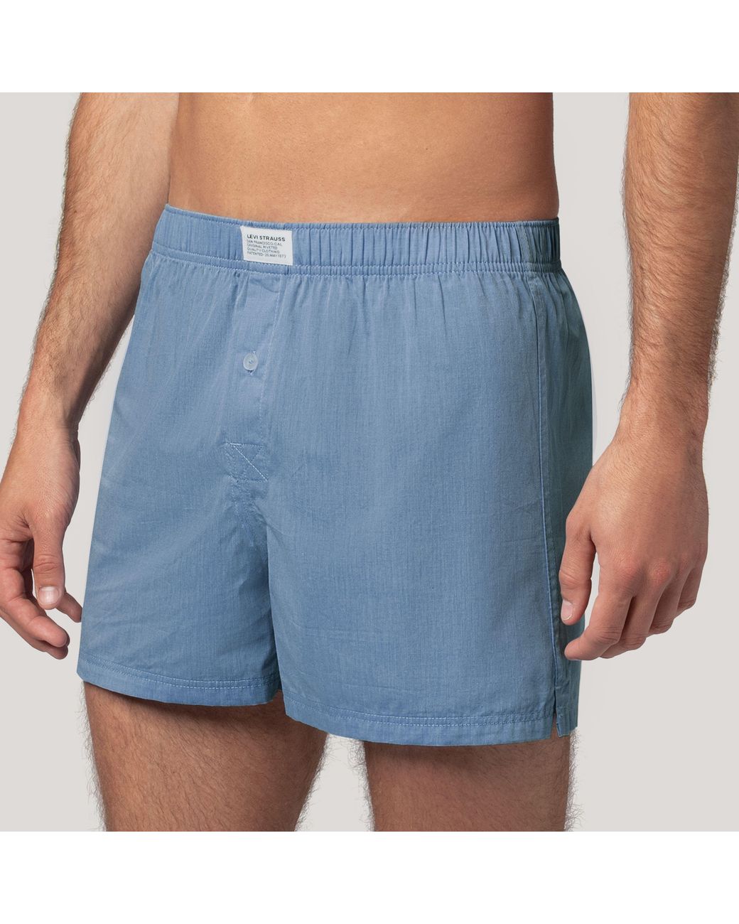 Levi's Woven Boxer 2 Pack in het Blue voor heren