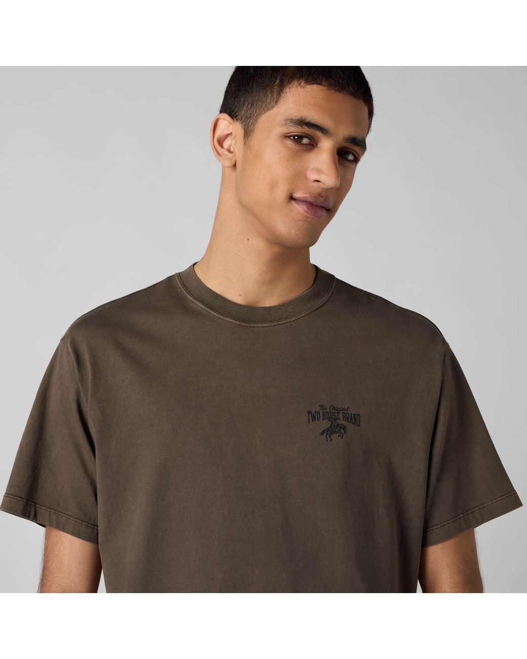 Levi's Brown Graphic Vintage Fit Tee for men