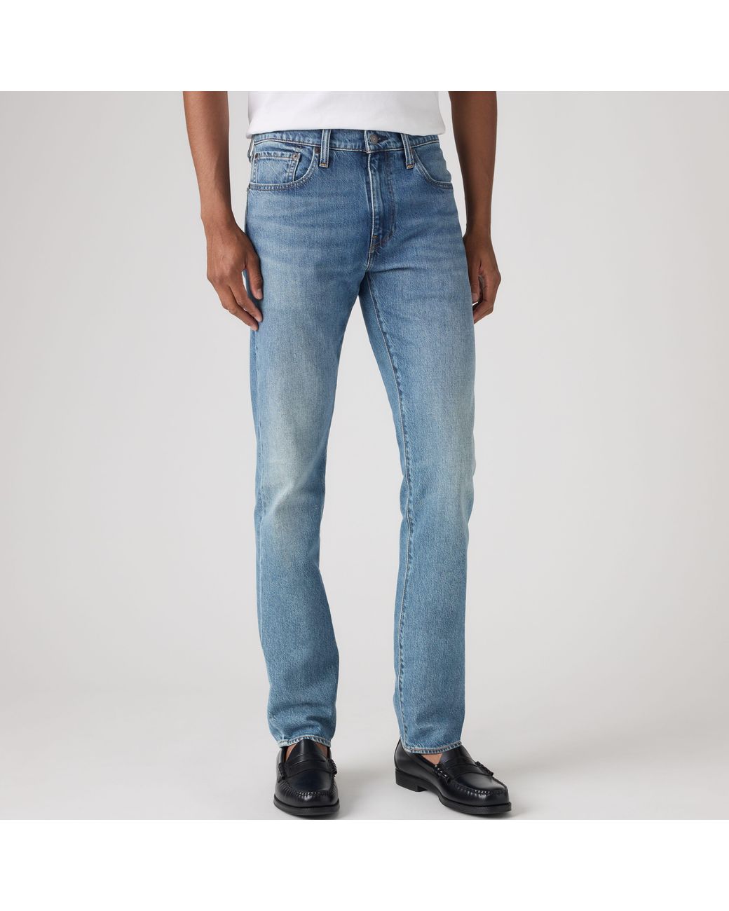 Levi's Blue 502 Taper Jeans for men