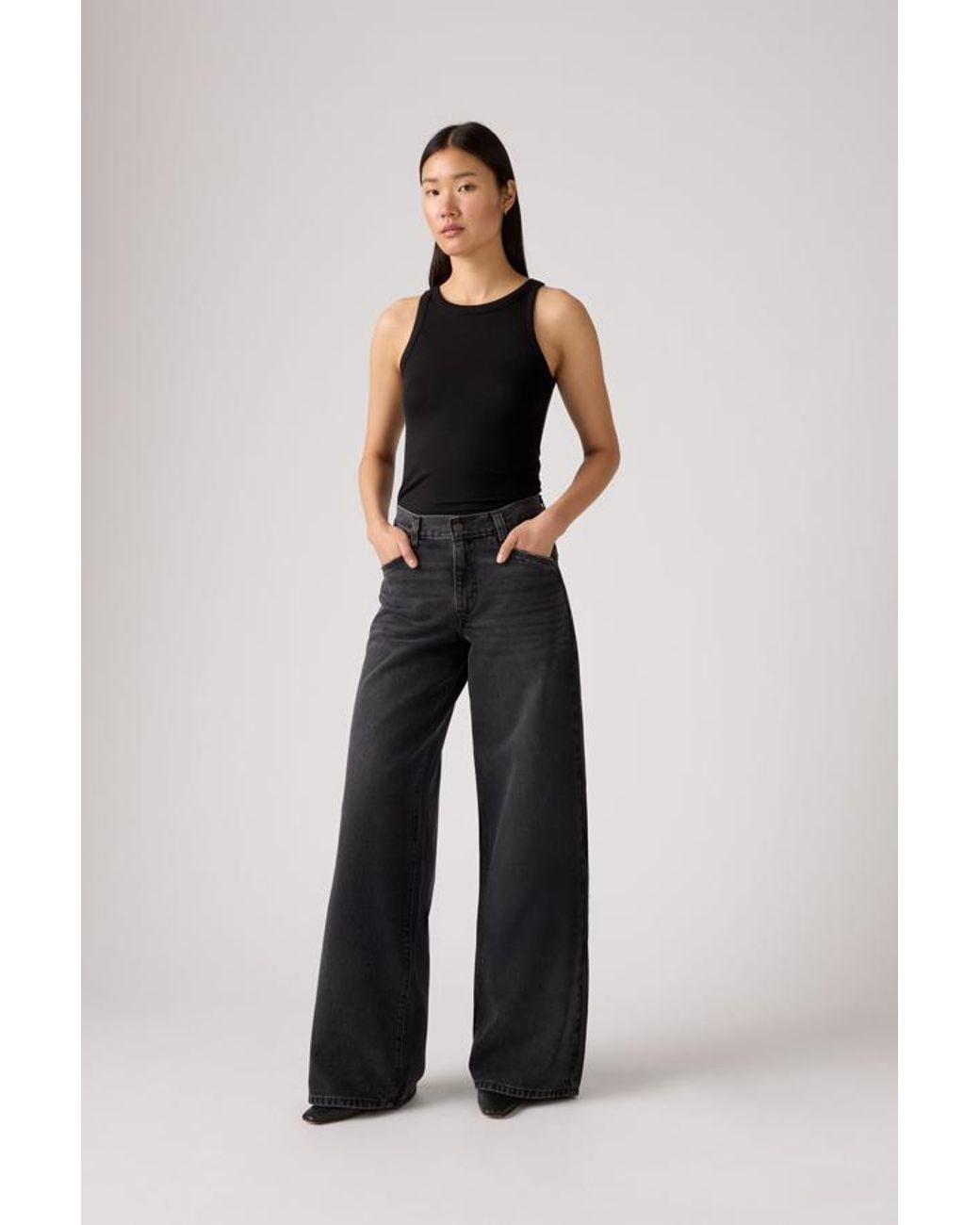 Levi's Blue 94 Baggy Wide Leg Jeans
