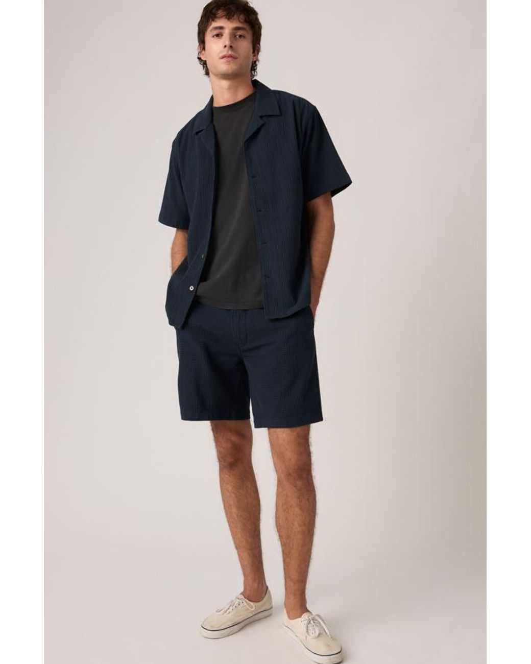 Levi's Blue Xx Chino Authentic Relaxed Lightweight Shorts for men