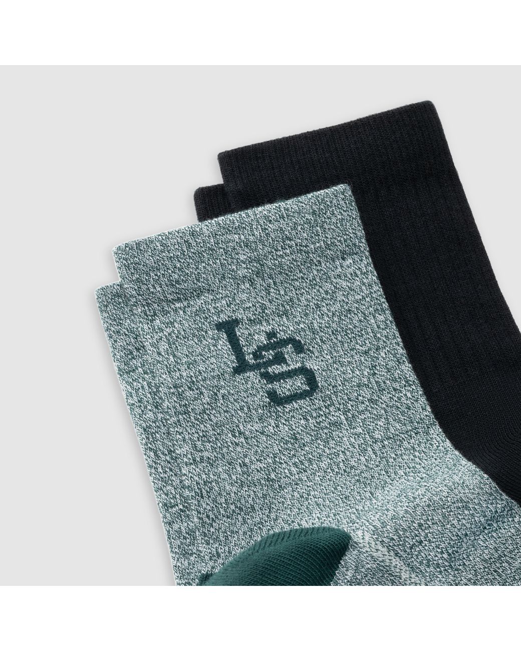 Levi's Multicolor Short Cut Mouline Socks 2 Pack