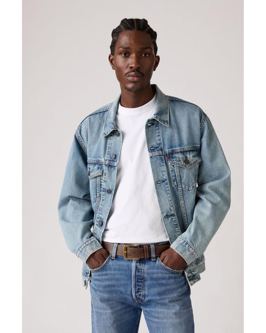 Levi's Blue Loire Belt for men