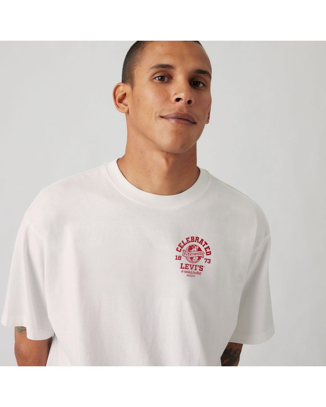 Levi's White Vintage Fit Graphic Tee for men