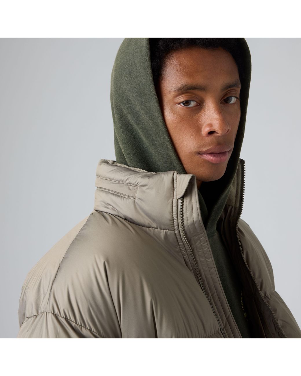 Levi's Aurue Short Puffer in het Brown voor heren