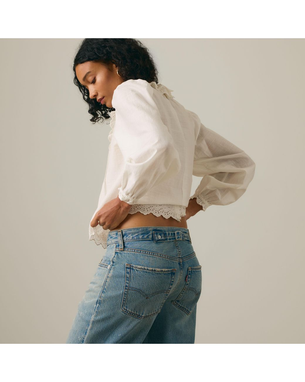 Levi's Blue Loose Taper Jeans
