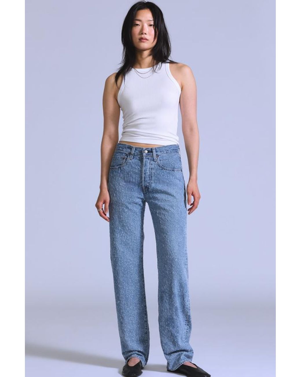 Levi's Blue '70S 501 Jeans