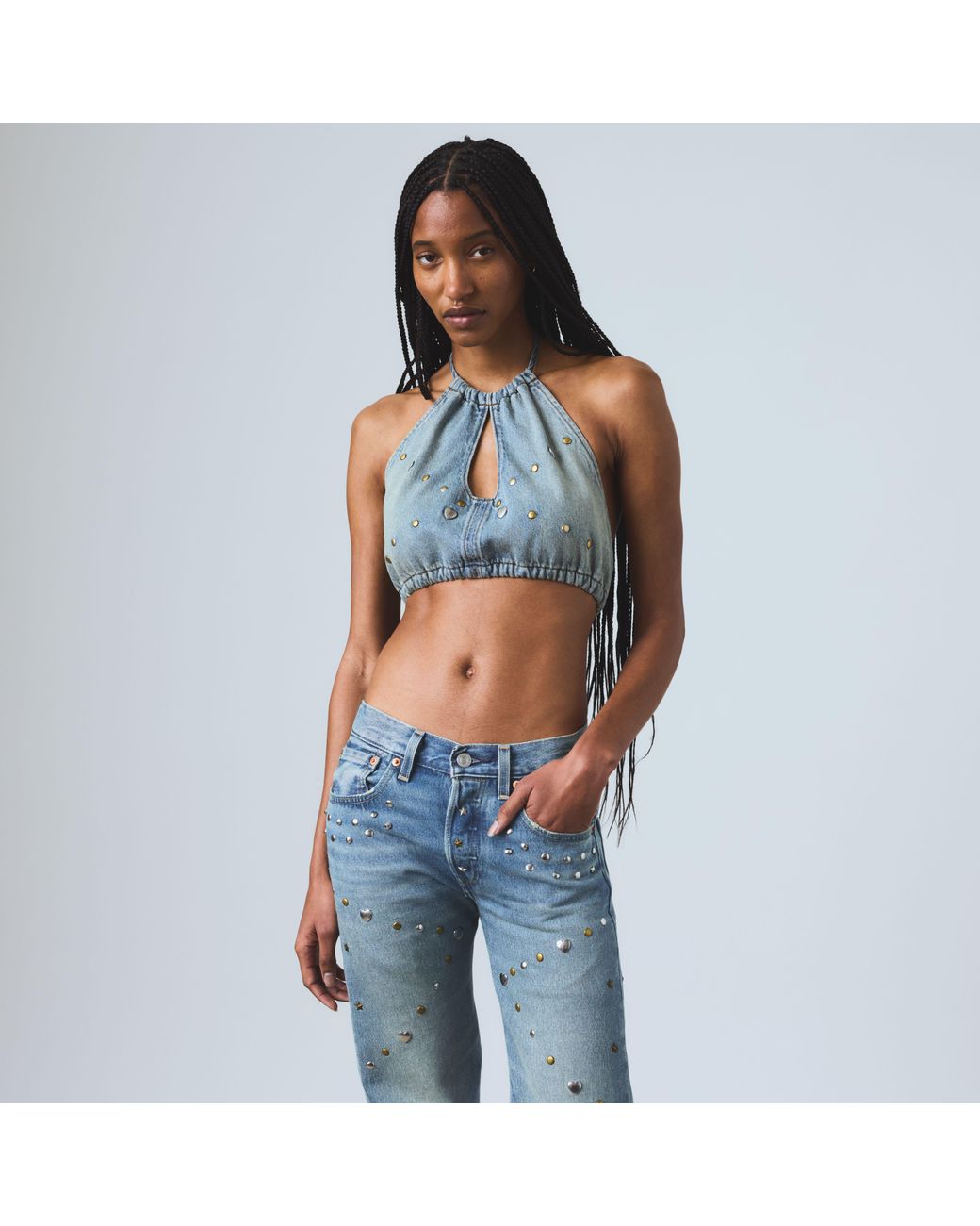 Levi's Pride Road Worn Halter Overhemd in het Black