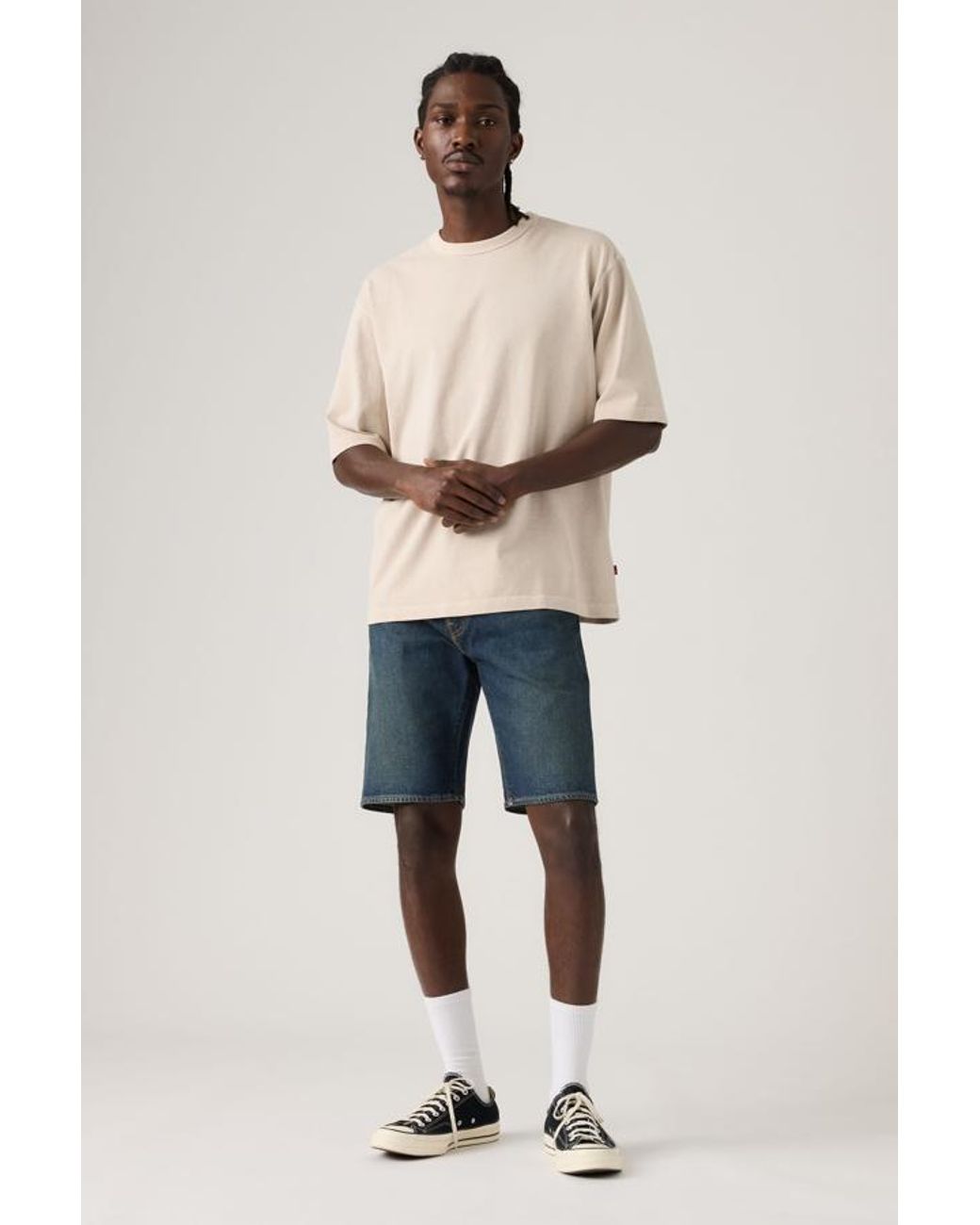 Levi's 405 Standard Short in het Natural voor heren